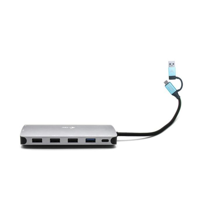 I-Tec Dosk Universale USB3.0 - USB-C /TB3 3X Monitor + LAN + PD 100W