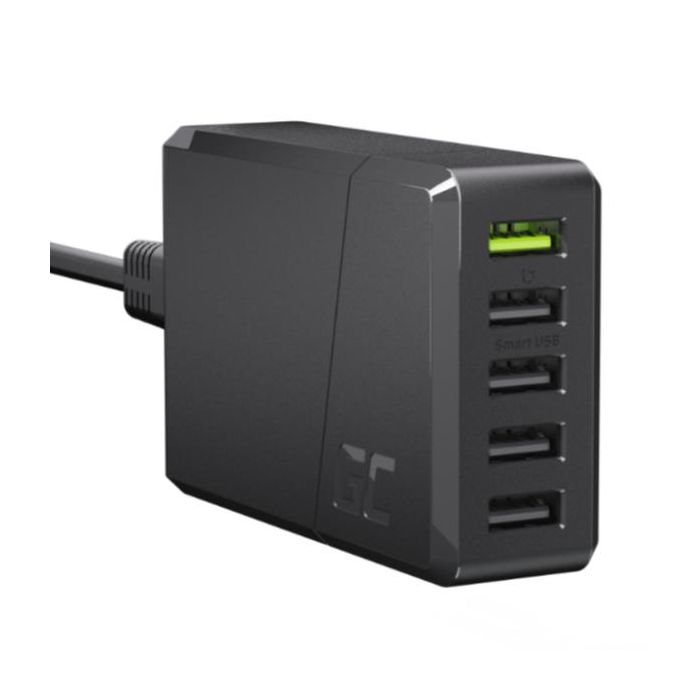 Green Cell Caricabatterie Green Cell GC ChargeSource 5 5xUSB 52W con ricarica rapida Ultra Charge e Smart Charge