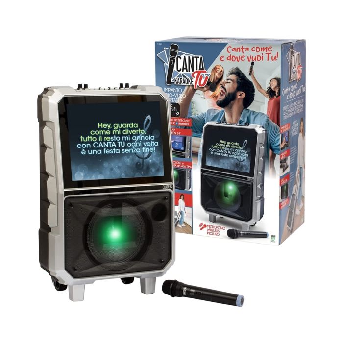 GIOCHI PREZIOSI CANTA TU KARAOKE CTC06000 MICROFONO WIRELESS INCLUSO