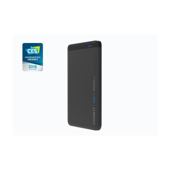 Cygnett Power Bank per Notebook 20.000 mAh 63W USB-C - Nero