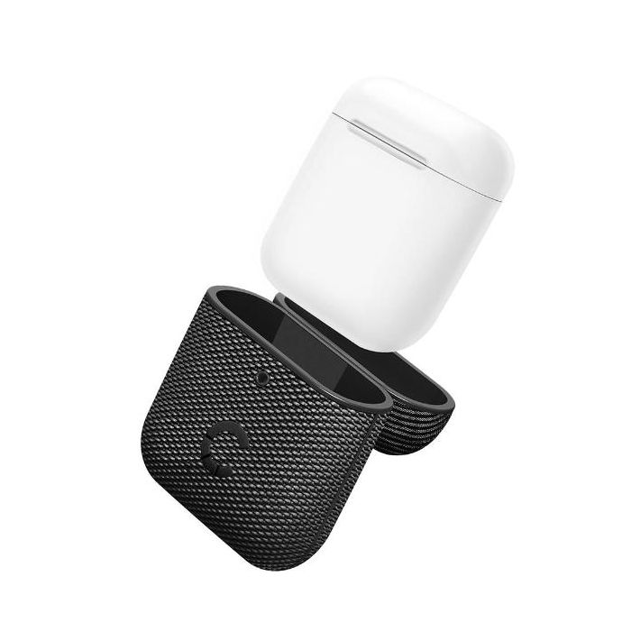 Cygnett TekView Custodia per Air Pods 1° & 2° Gen  - Grigio/Nero