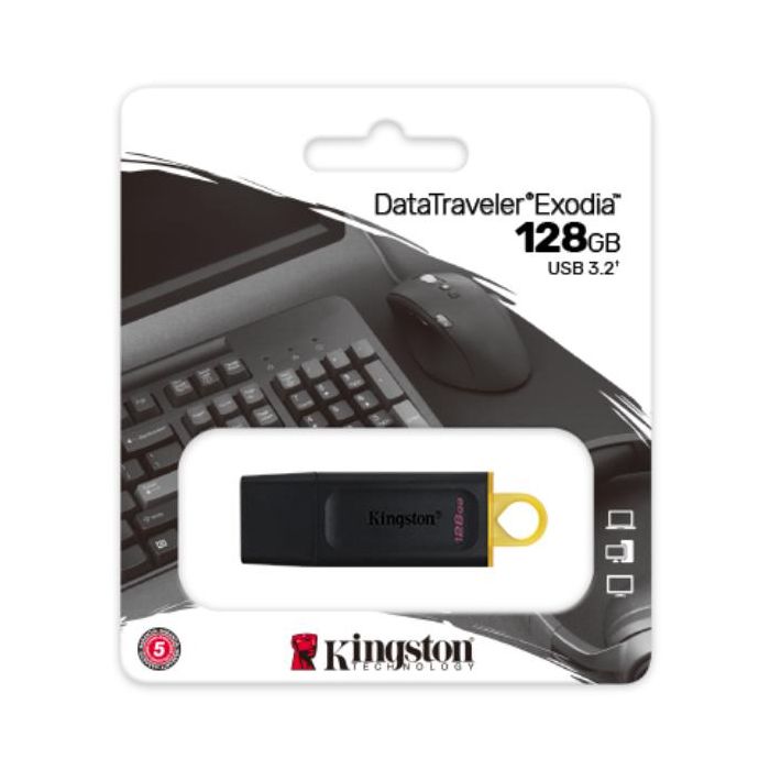 Kingston 128GB USB3.2 Gen1 DataTraveler Exodia