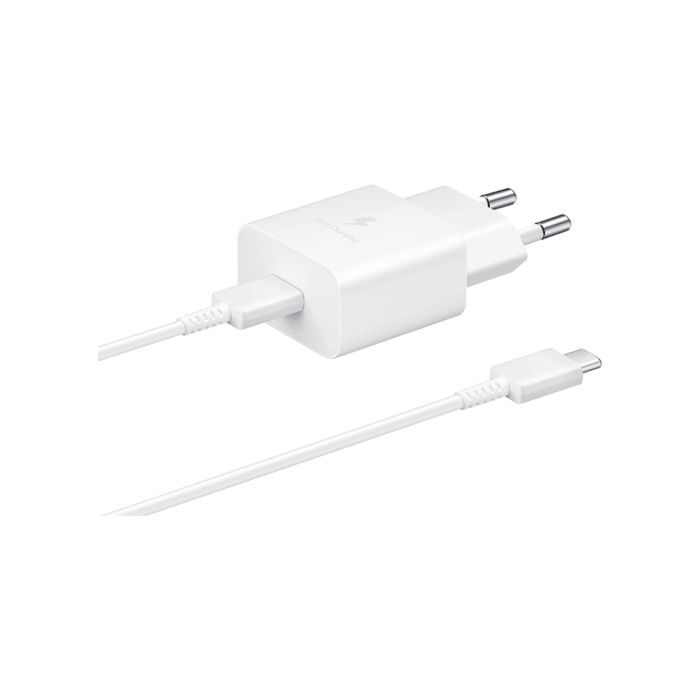 Samsung CHARGER 15W TYPEC WHITE CON CAVO