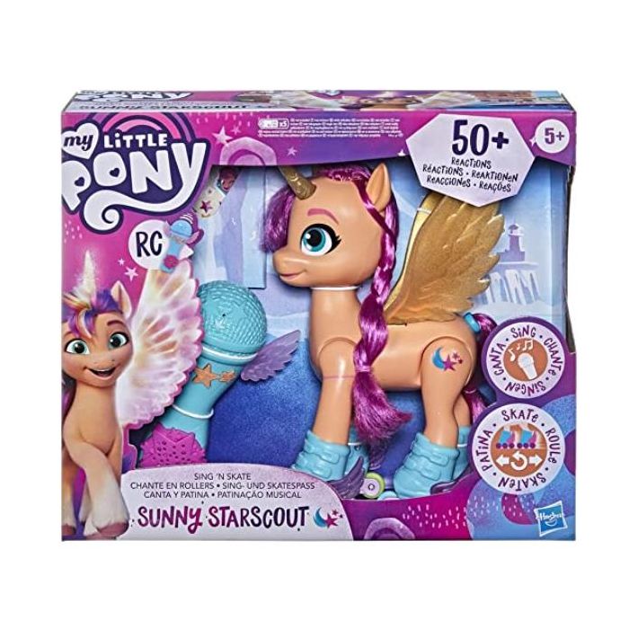 Hasbro MLP sunny canta e pattina