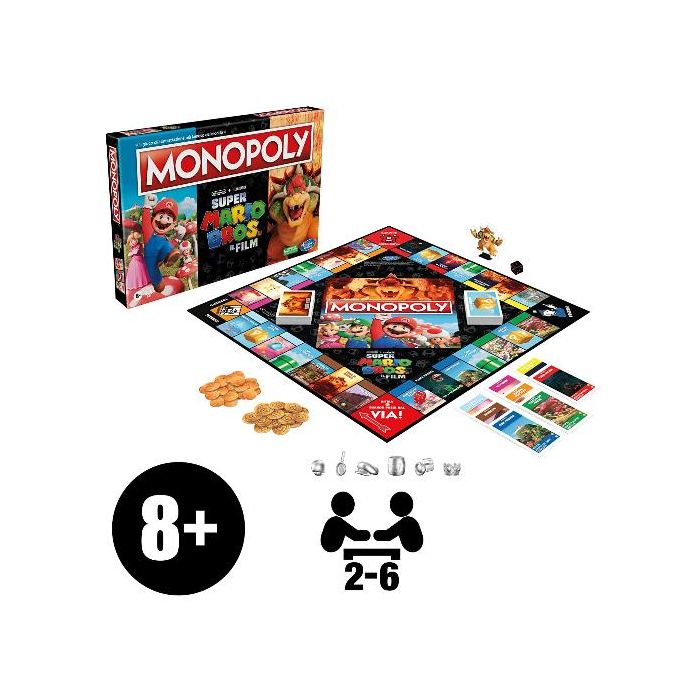 Hasbro MONOPOLY SUPER MARIO MOVIE