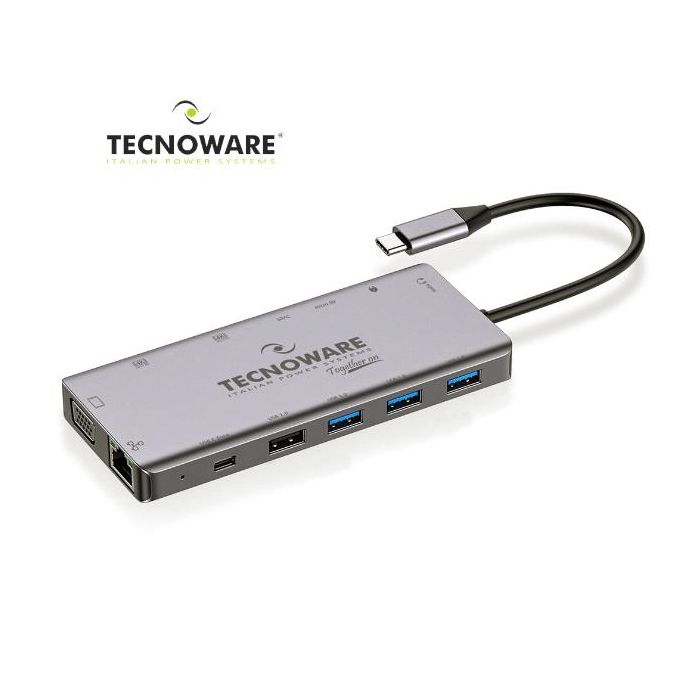 Prodotti Bulk Tecnoware - HUB USB-C 13 in 1