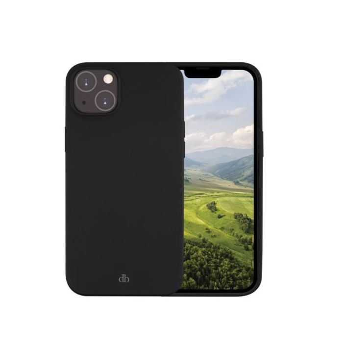 Dbramante 1928 Greenland - Custodia per iPhone 14 in 100% Plastica Riciclata - Nero