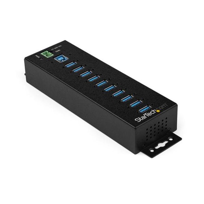 Startech Hub USB 3.0 industriale a 10 porte - Alimentato