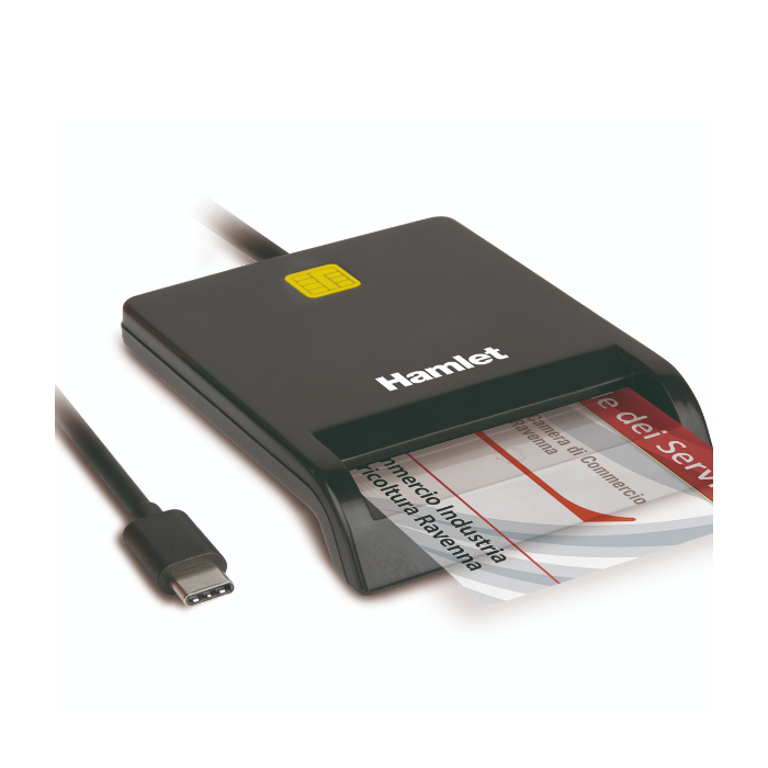Hamlet HUSCR311C Lettore smart card USB-C