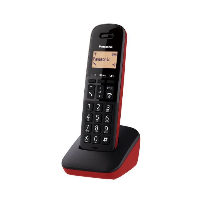 Panasonic CORDLESS KX-TGB610JTR RED