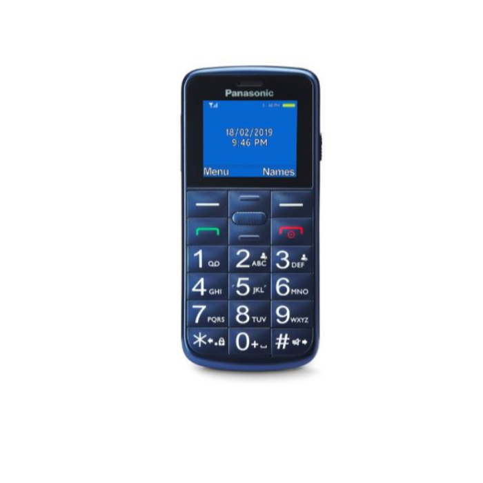 Panasonic CELLULARE SENIOR KX-TU110 BLU