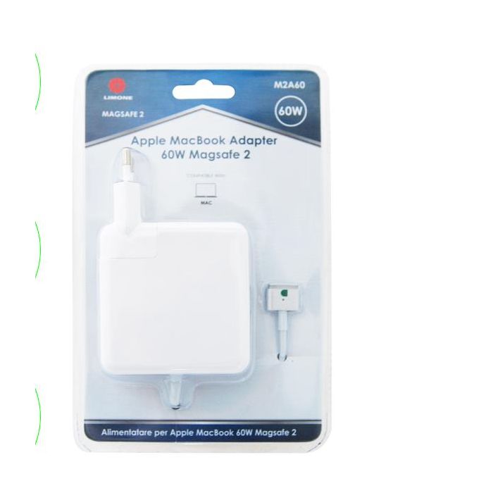 Prodotti Bulk Caricatore Magsafe 2  60W Per Macbook