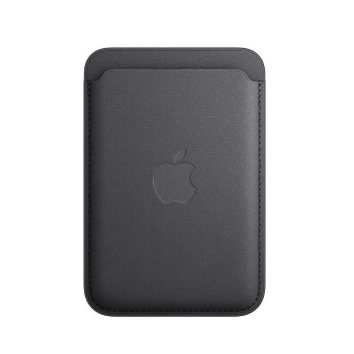 Apple Portafoglio MagSafe in tessuto FineWoven per iPhone - Nero