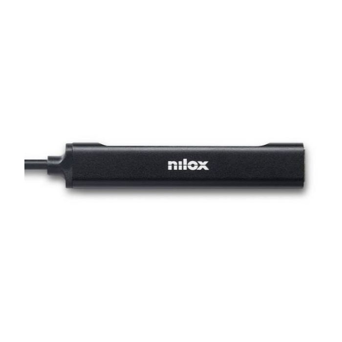 Nilox HUB 4 porte: 1 porta USB 3.0 e 3 porte USB 2.0