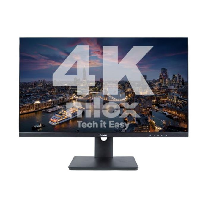 Nilox Monitor 27”, 4K, IPS, 60Hz, 2HDMI, DP, USB, 5ms