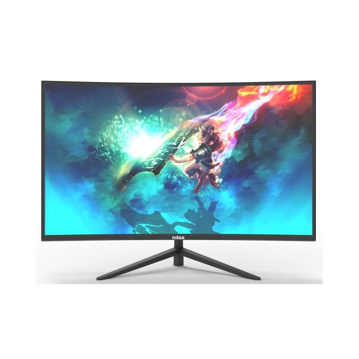 Nilox Monitor Gaming 27", CURVO 165hz 1ms HDMI e DP