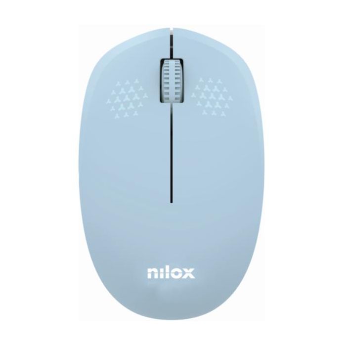 Nilox Mouse wireless azzurro