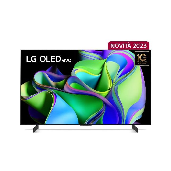 LG OLED evo, Serie C3, 4K, ?9 Gen6, Dolby Vision, 20W, 4 HDMI con VRR, G-Sync, Wi-Fi 5, Smart TV WebOS 23