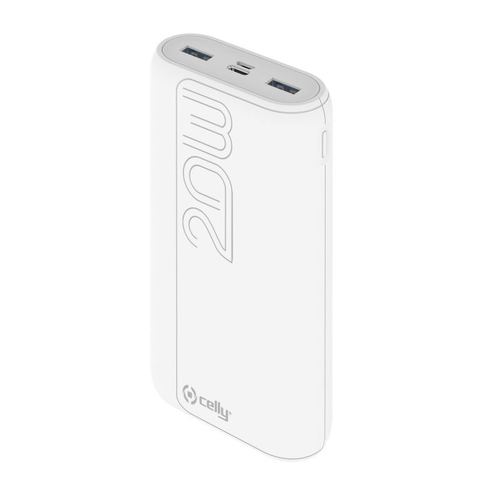 Celly PBPD20000EVO - Power Bank PD 20W 20000 mAh [PRO POWER]