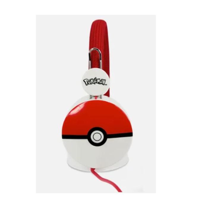 Oceania Trading POKEMON POKEBALL CORE HEADPHONES