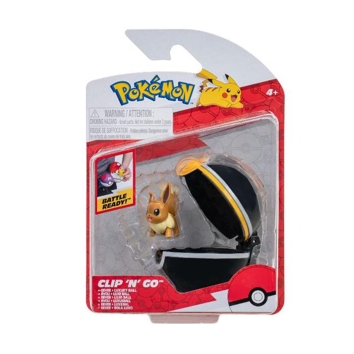 Rei Toys Pokémon - Pokémon Clip N Go - Asst