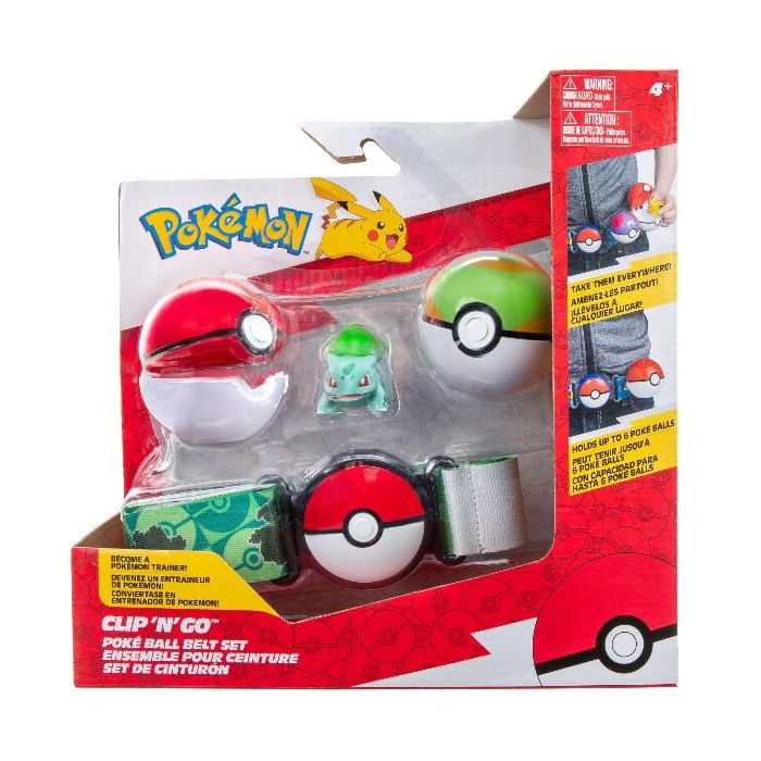 Rei Toys Pokémon Clip 'n' Go Poké Ball - Set Cintura - Asst