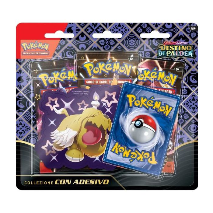 Pokemon Pokémon - Scarlatto E Violetto 4.5 Destino Di Paldea (Collezione Con Adesivo)