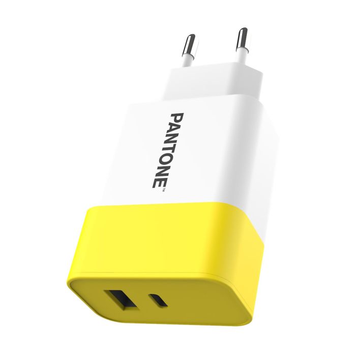 Pantone PANTONE - USB-A and USB-C Wall Charger 20W