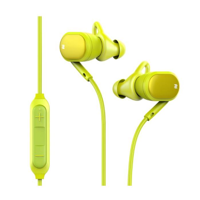 Prodotti Bulk Rock - Cuffiette Bluetooth con Microfono Sportive- Giallo