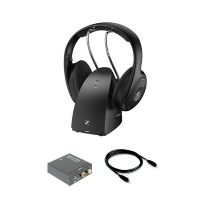 Sennheiser RS120W Cuffia Wireless per TV con convertitore DAC