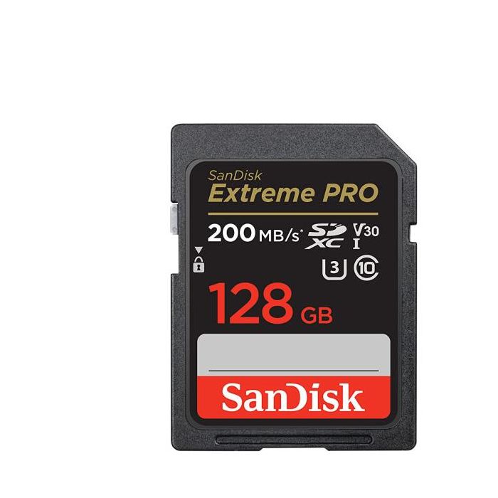 Sandisk EXTREME PRO SDXC CARD 128GB