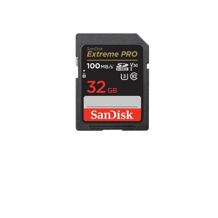 Sandisk EXTREME PRO 32GB SDHC MC+2Y RESC