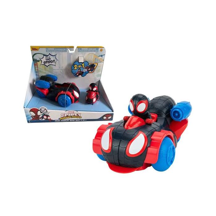 Rei Toys SPIDEY VEICOLO 2 IN 1 - MILES MORALES