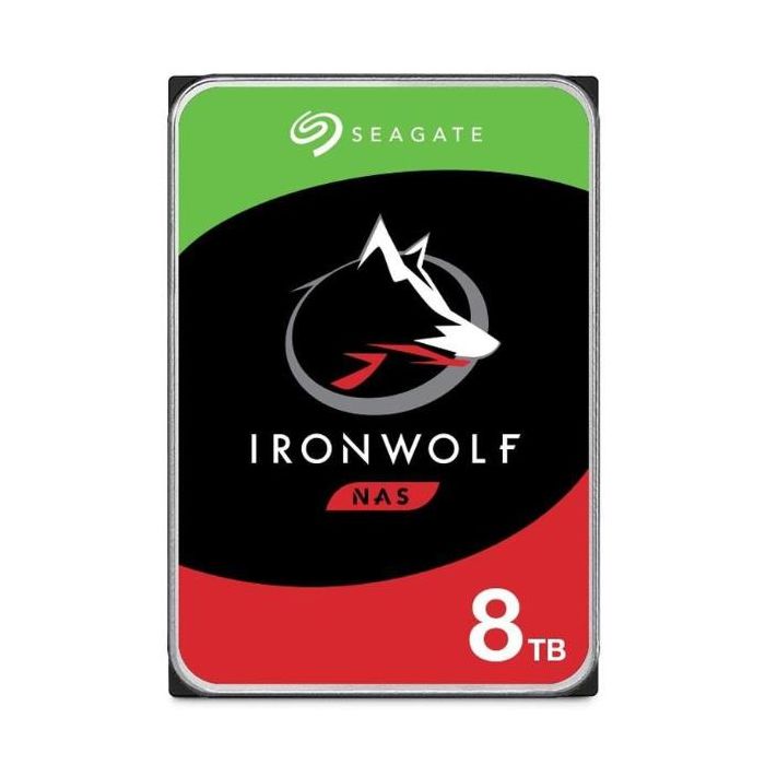 Seagate IRONWOLF 8TB SATA3 3.5 7200RPM CMR