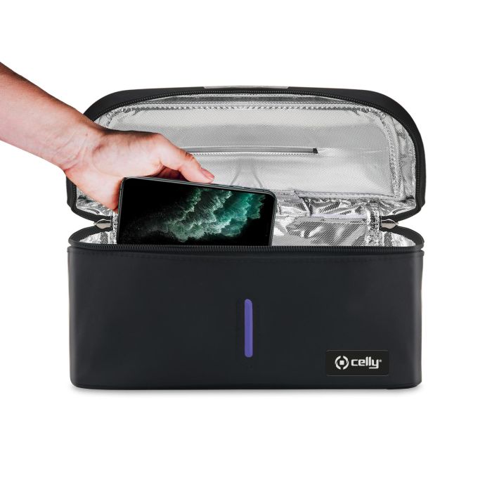 Celly STERILIZERBAG - Smartphone UV Sterilizer/ Sterilizzatore Raggi UV