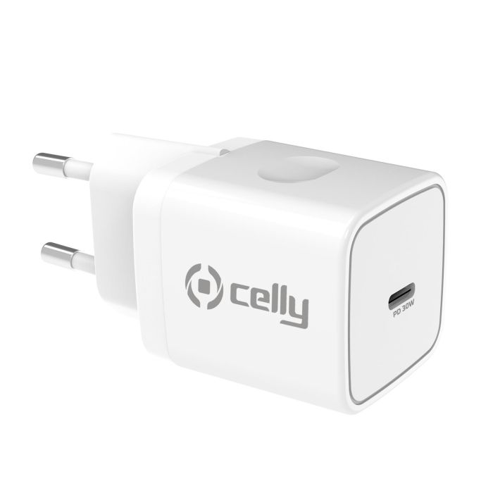 Celly TC1USBC30W - USB-C Wall Charger 30W [Pro Power]