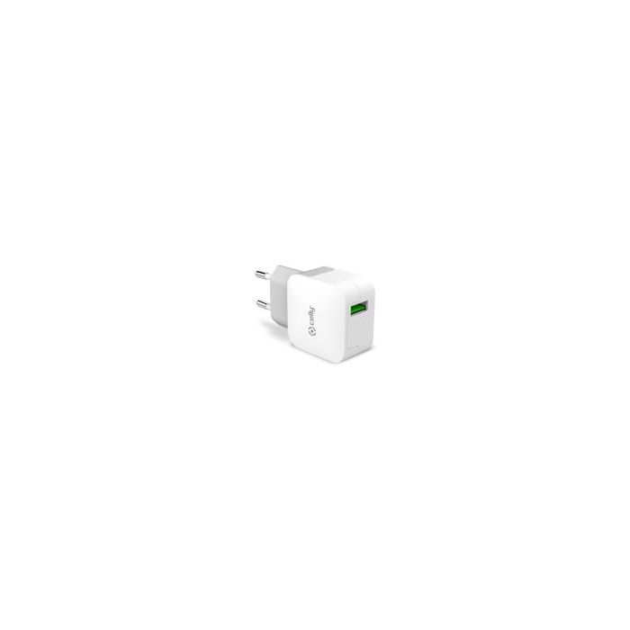 Celly TCUSBTURBO - USB-A Wall Charger 12W [TURBO]