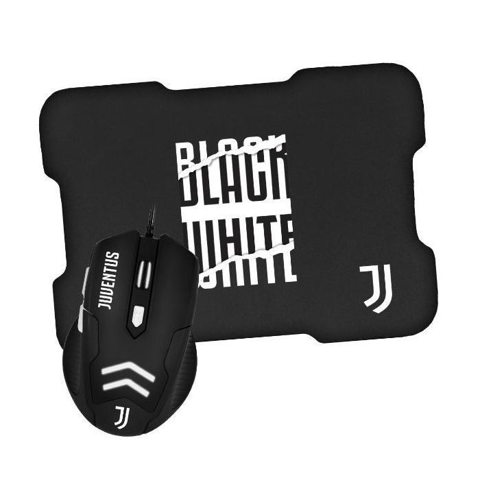 Prodotti Bulk MOUSE USB CON MOUSEPAD UFFICIALE JUVENTUS