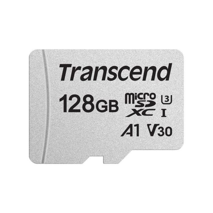 Transcend TS128GUSD300S - microSD da 128GB, UHS-I U3 A1