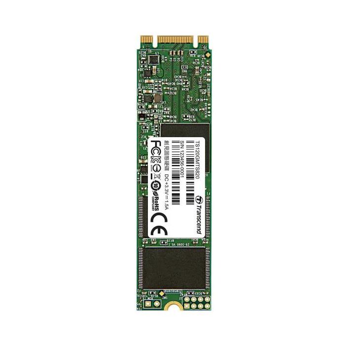 Transcend TS240GMTS820S - SSD M.2 2280 da 240GB, SATA3 B+M Key, TLC