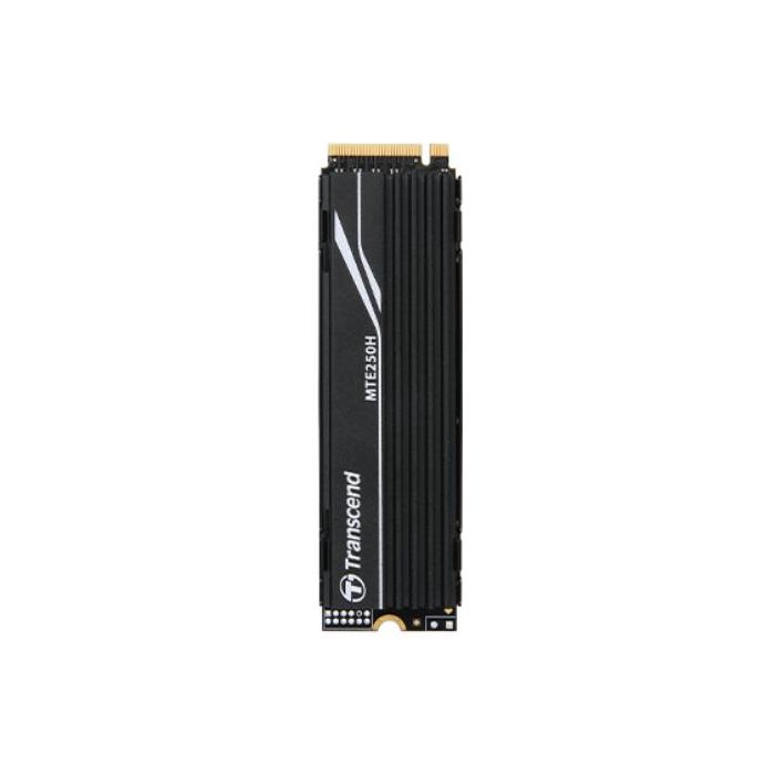 Transcend TS4TMTE250H - SSD M.2 2280 da 4TB, PCIe Gen4x4, NVMe, 3D TLC, con DRAM & dissipatore in alluminio