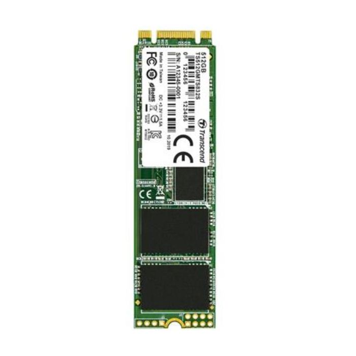 Transcend TS512GMTS832S - SSD M.2 2280 512GB, SATA B+M Key, TLC, lato singolo