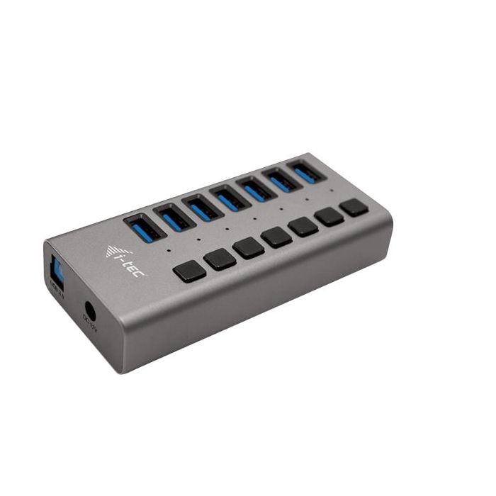 I-Tec HUB USB-A 3.0 a 7 porte USB 3.0 - 10 W per porta + Alimentatore 36 W