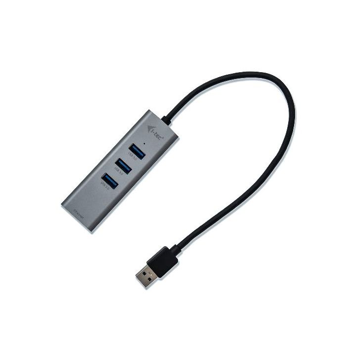 I-Tec USB 3.0 Metal HUB 3 Port + Gigabit Ethernet Adapter