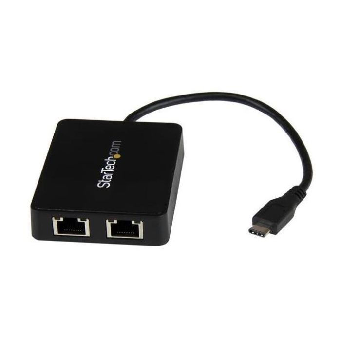 Startech Adattatore di Rete USB-C a 2x RJ45