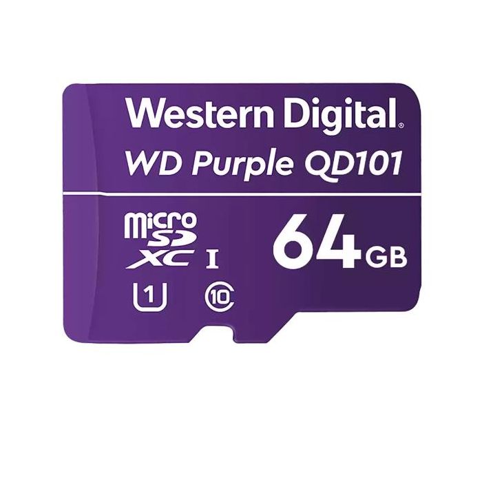 Western Digital MICROSD WD PURPLE 64GCLAS 10