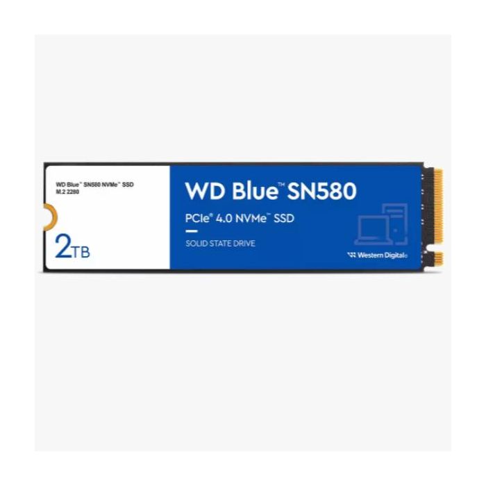 Western Digital WD BLUE 2TB SSD SN580 NVME