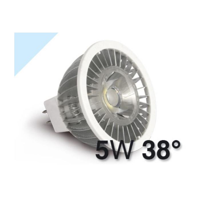 Hamlet XLD535C20 LED MR16 GU 5.3 da 5W luce fredda apertura 38°