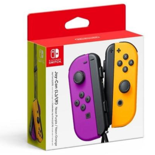 Nintendo HAC COPPIA DI JOY-CON VIOLA E ARANCIO