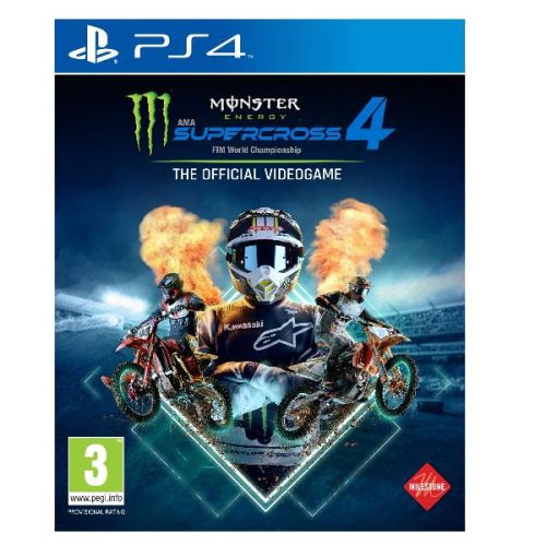 Koch Media PS4 MONSTER ENERGY SUPERCROSS 4